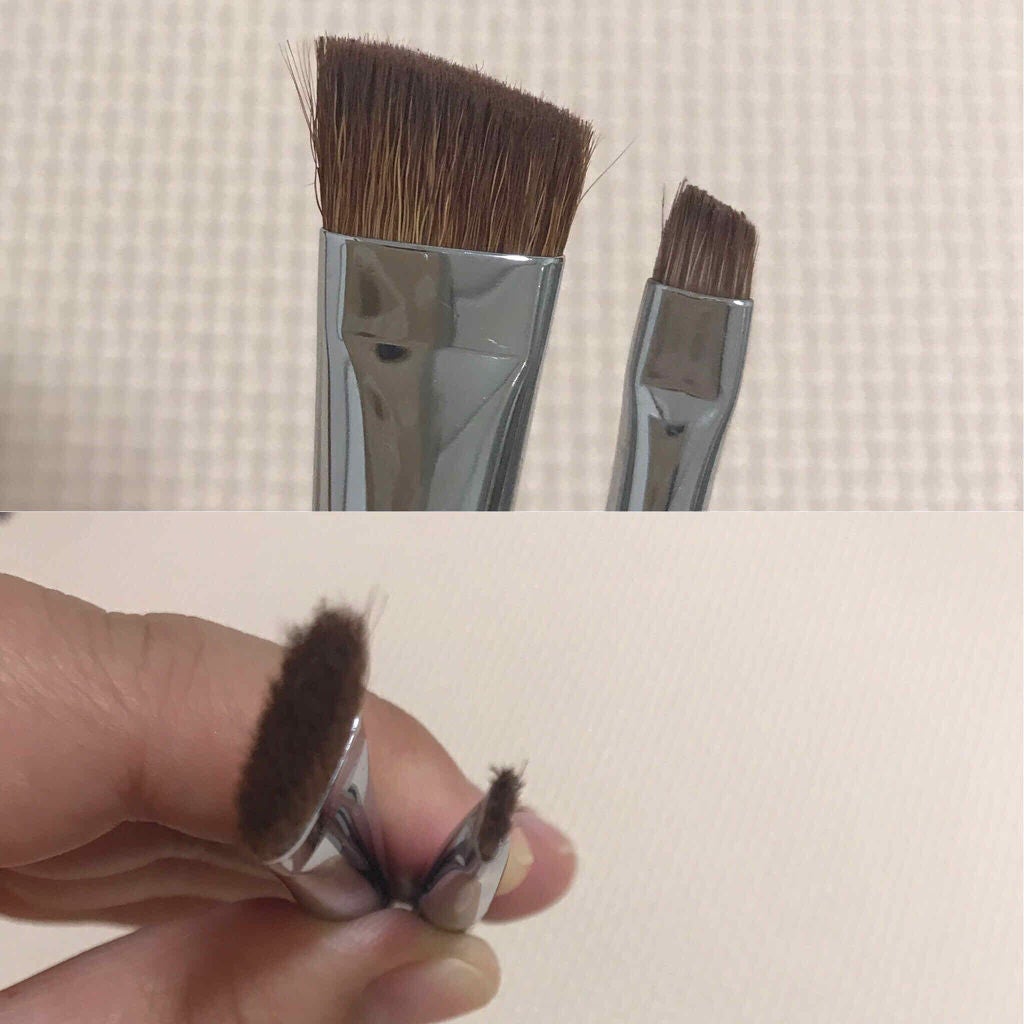 フーミー アイブロウブラシ 熊野筆/WHOMEE/メイクブラシを使ったクチコミ(4枚目)