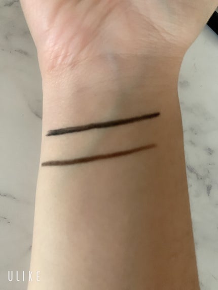 UR GLAM GEL EYELINER/U R GLAM/ジェルアイライナーを使ったクチコミ(3枚目)