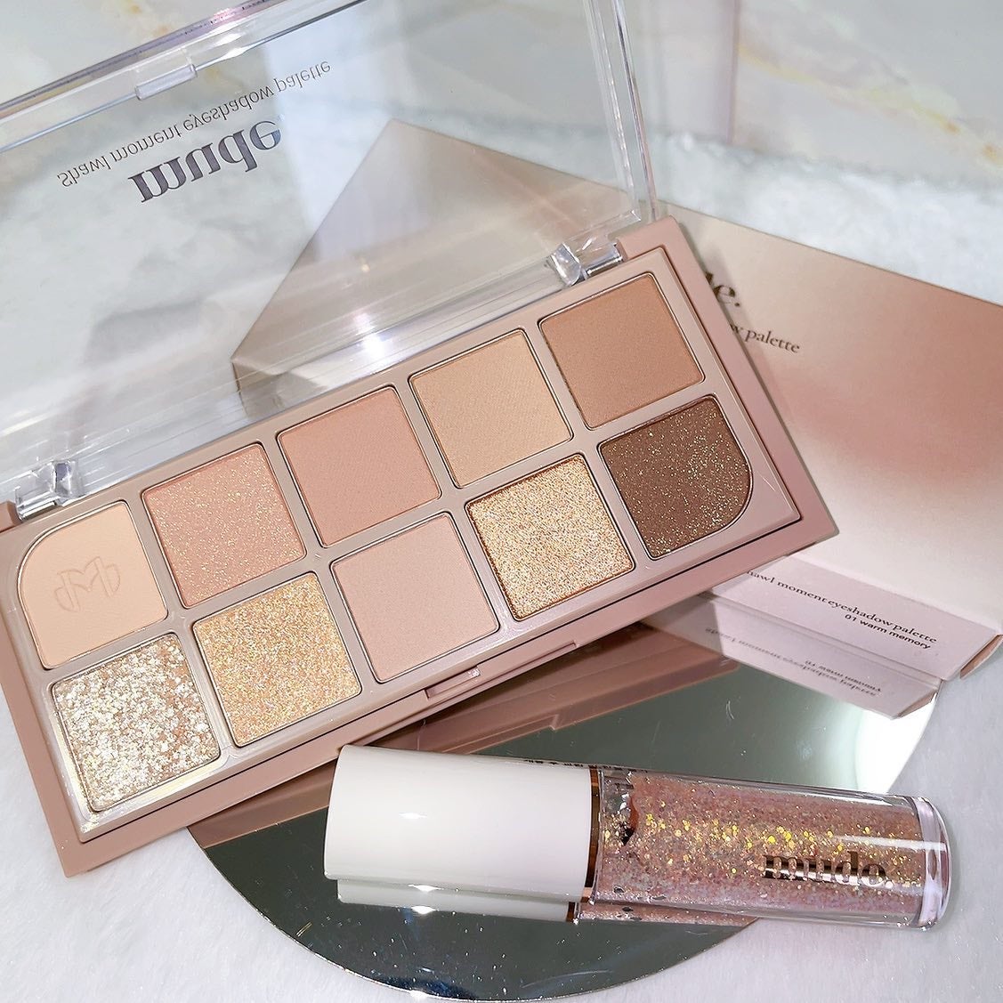 MD ドリーミーグリッター/mude./グリッターを使ったクチコミ(1枚目)