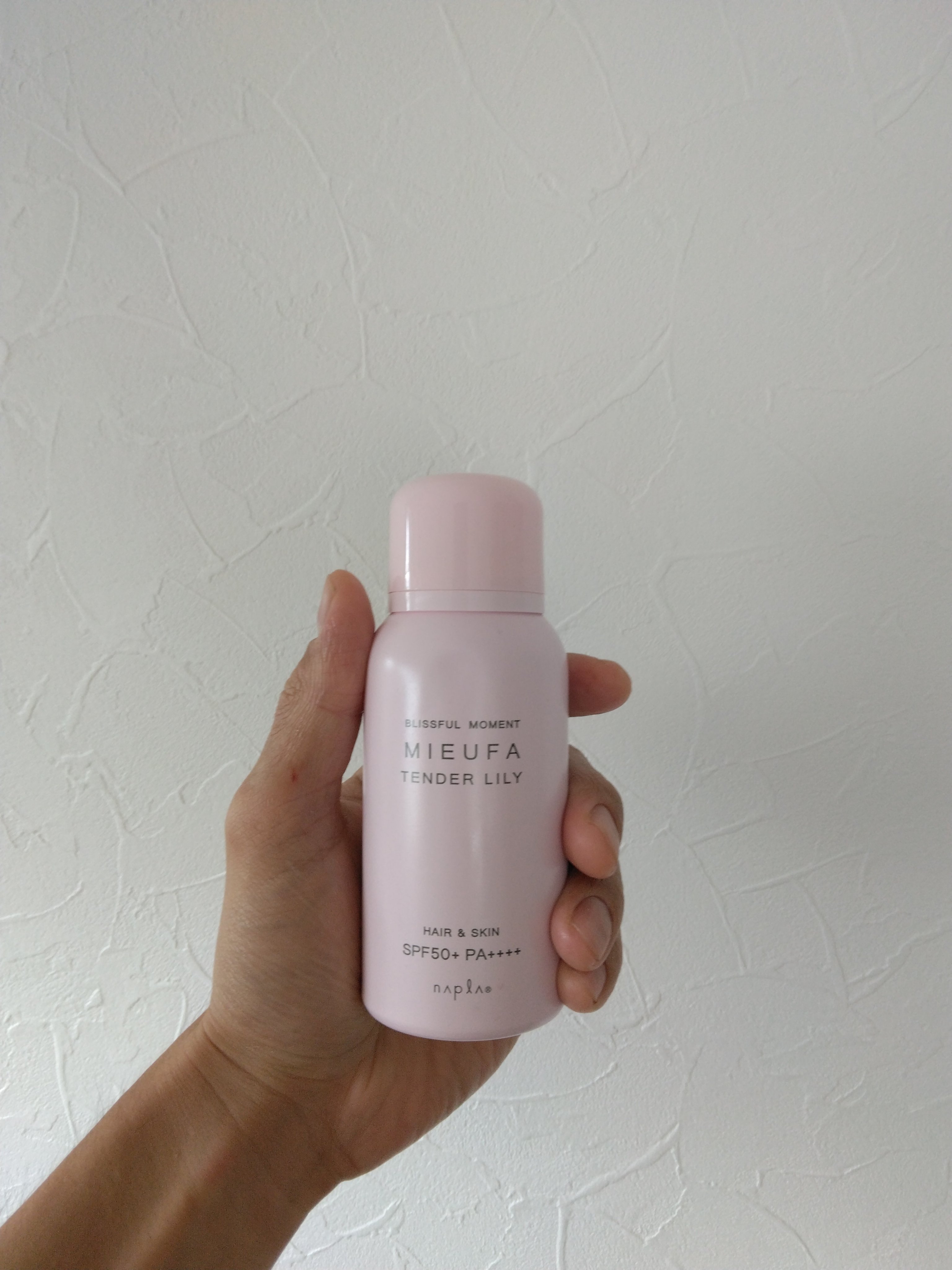 ミーファ フレグランスUVスプレー テンダーリリィ/MIEUFA/日焼け止めミスト・スプレーを使ったクチコミ（1枚目）