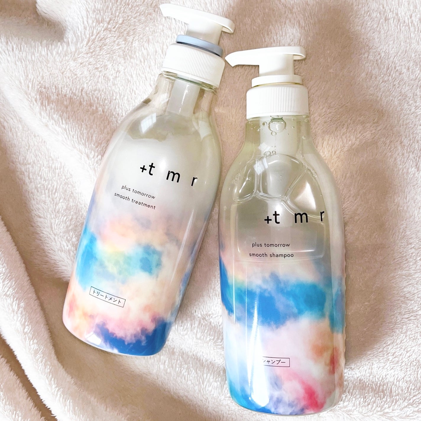 スムース シャンプー/トリートメント/+tmr/市販シャンプーを使ったクチコミ(4枚目)