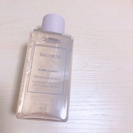 イドラクラリティ 薬用 トリートメント エッセンス ウォーター/DECORTÉ/化粧水を使ったクチコミ(1枚目)