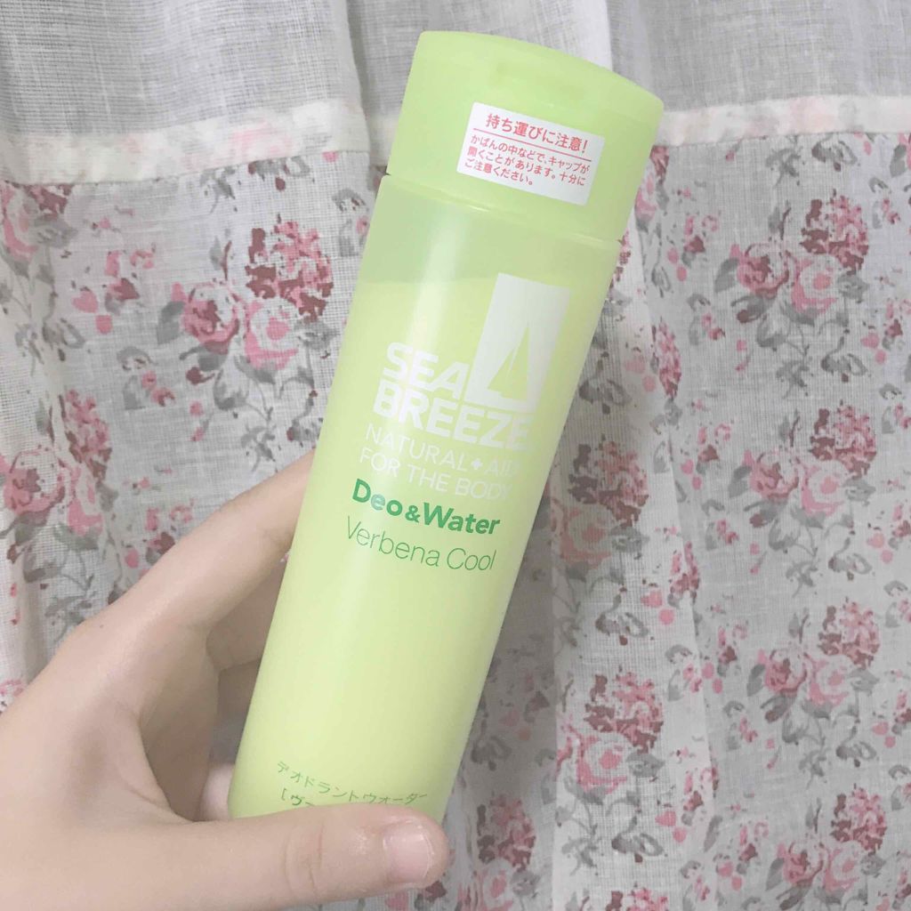 デオ＆ウォーター A (ヴァーベナクール)/シーブリーズ/デオドラント・制汗剤を使ったクチコミ（1枚目）