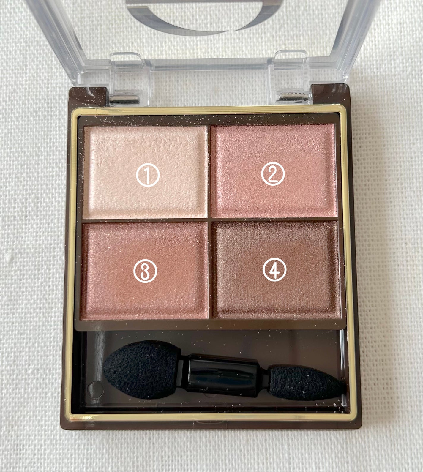 スキニーリッチシャドウ/excel/アイシャドウパレットを使ったクチコミ(2枚目)