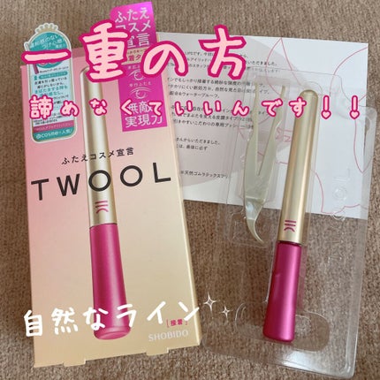 TWOOL ダブルアイリッドグルー/SHOBIDO/二重まぶた用アイテムを使ったクチコミ(1枚目)