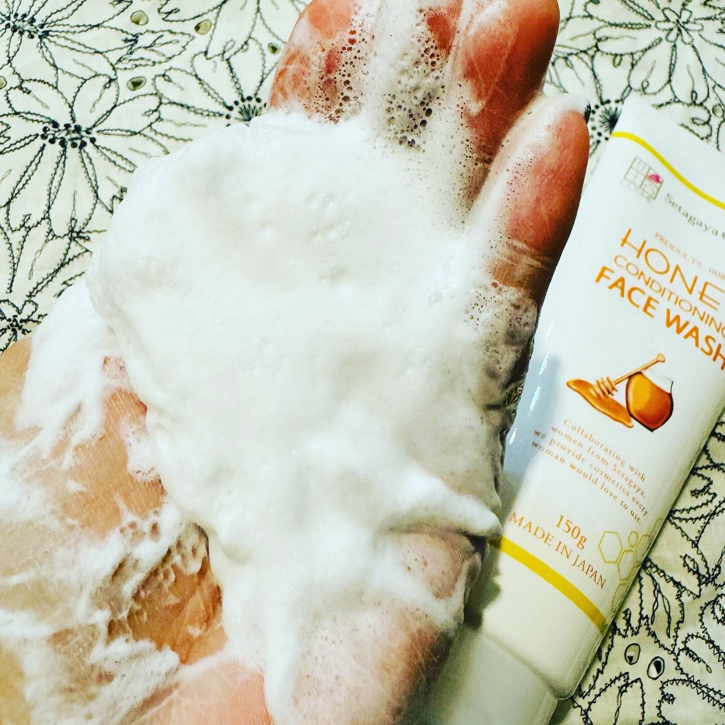 ハニーフェイスウォッシュ/世田谷コスメ/洗顔フォームを使ったクチコミ(2枚目)