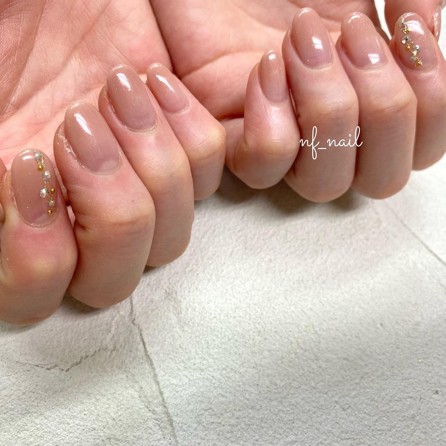 Natsumi◎nailist on LIPS 「simple..#ネイル#ネイルデザイン#ネイルアート#シ..」(1枚目)