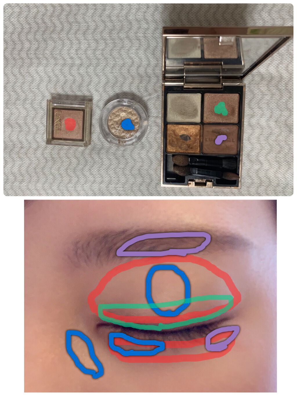 ルックアット マイアイジュエル/ETUDE/単色アイシャドウを使ったクチコミ(3枚目)