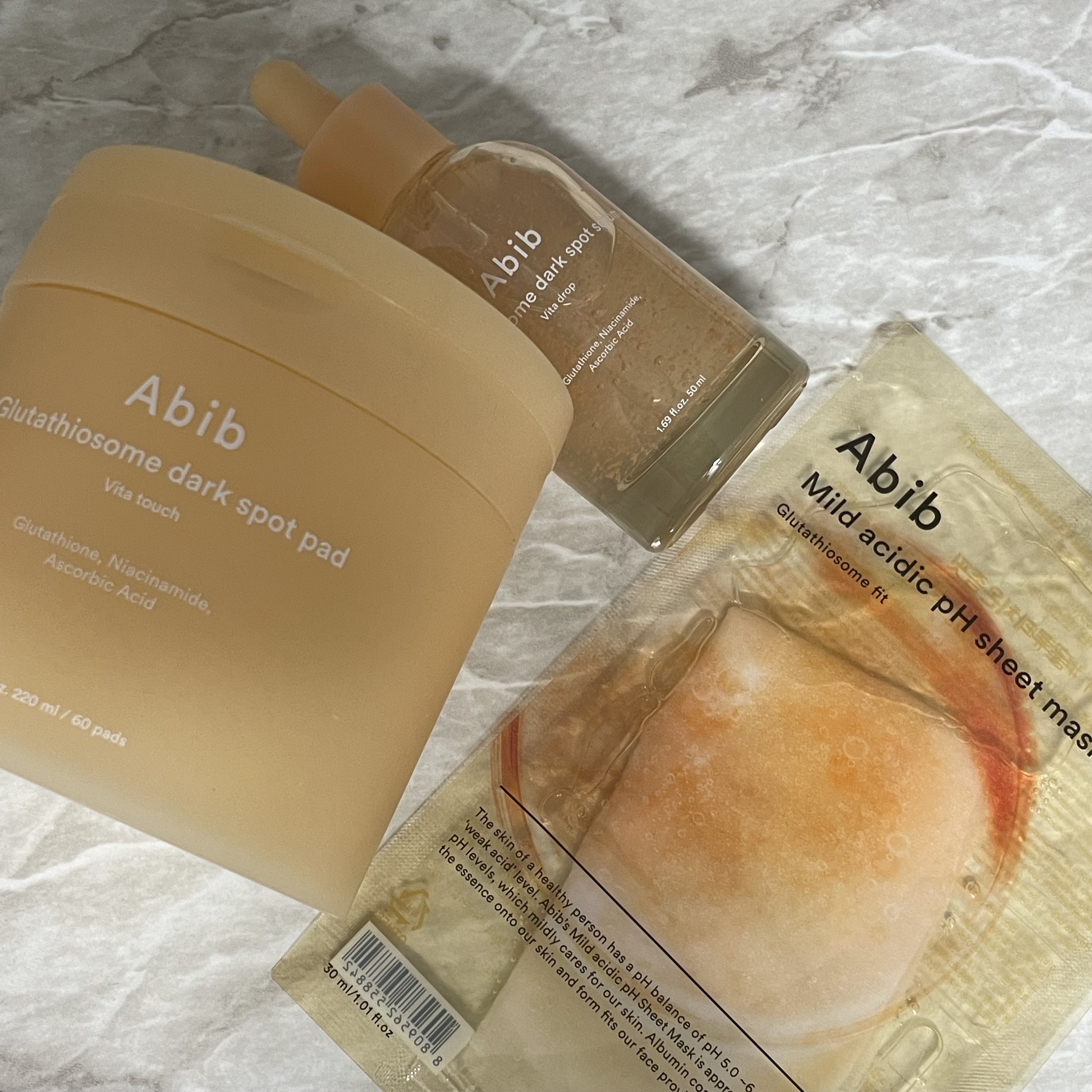 グルタチオンソームダークスポットセラムビタドロップ/Abib /美容液を使ったクチコミ（1枚目）