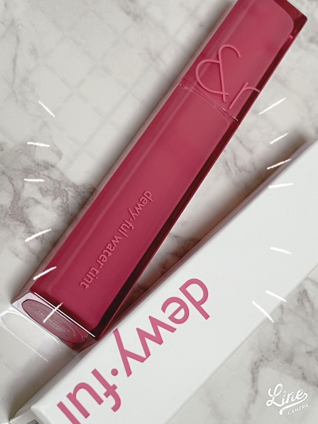 デュイフルウォーターティント/rom&nd/リップティントを使ったクチコミ（2枚目）