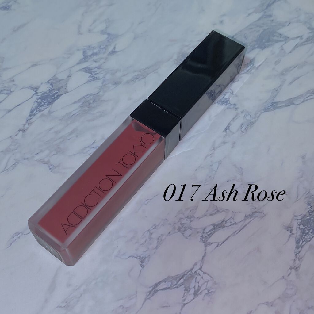 アディクション ザ マット リップ リキッド 017 Ash Rose/ADDICTION/口紅を使ったクチコミ（1枚目）