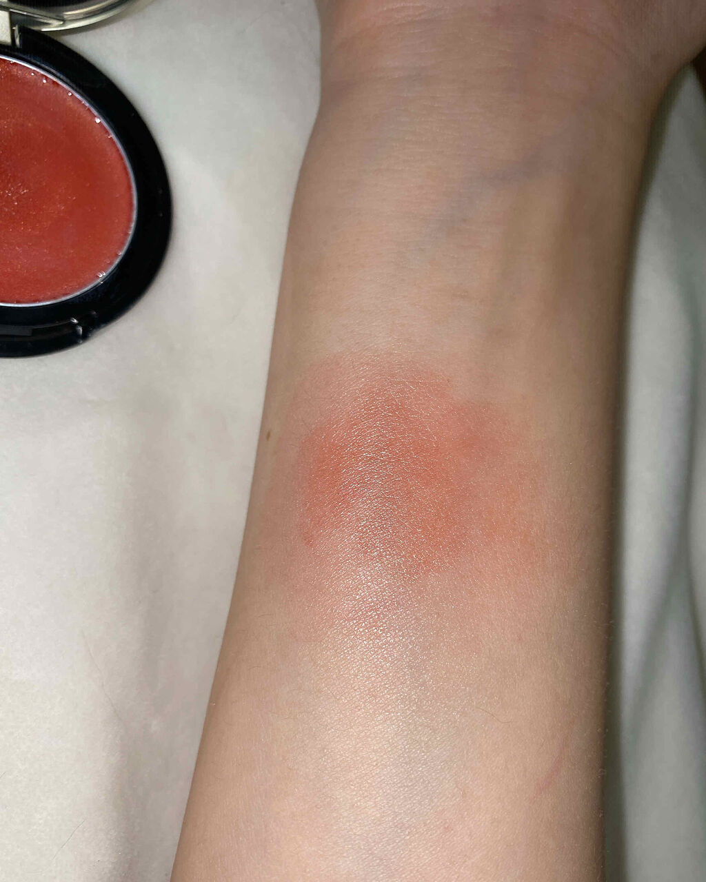 ミネラルクリアリップ＆チーク/エトヴォス/ジェル・クリームチークを使ったクチコミ（3枚目）