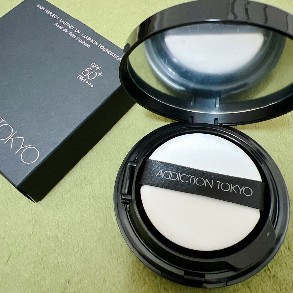 スキンリフレクト ラスティング UV クッションファンデーション/ADDICTION/クッションファンデーションを使ったクチコミ(1枚目)