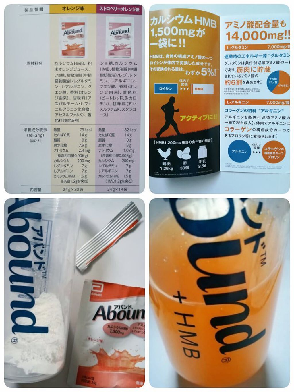 Abound(アバンド)/Abound/ボディサプリメントを使ったクチコミ(2枚目)