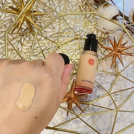 マイファンスィー アクアファンデーション/Koh Gen Do/リキッドファンデーションを使ったクチコミ(2枚目)