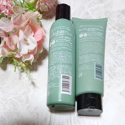 wicot スカルプ&ヘア シャンプー/トリートメント リフレッシュのクチコミ「ベタつきがちな髪と頭皮をさっぱり、ふんわり仕上げるシャンプーとトリートメントです。
・シャン.....」(3枚目)