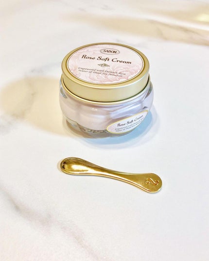 ローズソフトクリーム/SABON/フェイスクリームを使ったクチコミ(1枚目)