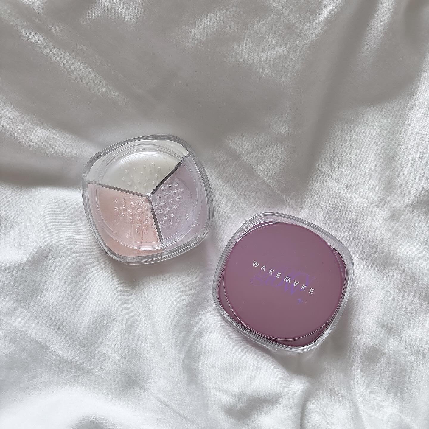 ステイフィクサーマルチカラーパウダー/wakemake/ルースパウダーを使ったクチコミ（2枚目）