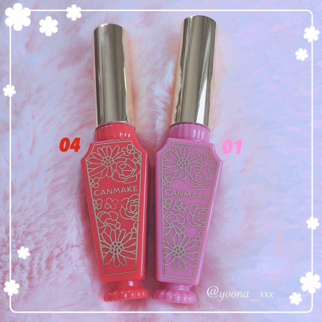 リップティントシロップ/キャンメイク/リップティントを使ったクチコミ（1枚目）