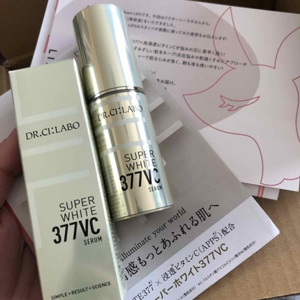スーパーホワイト377VC/ドクターシーラボⓇ/美容液を使ったクチコミ(1枚目)
