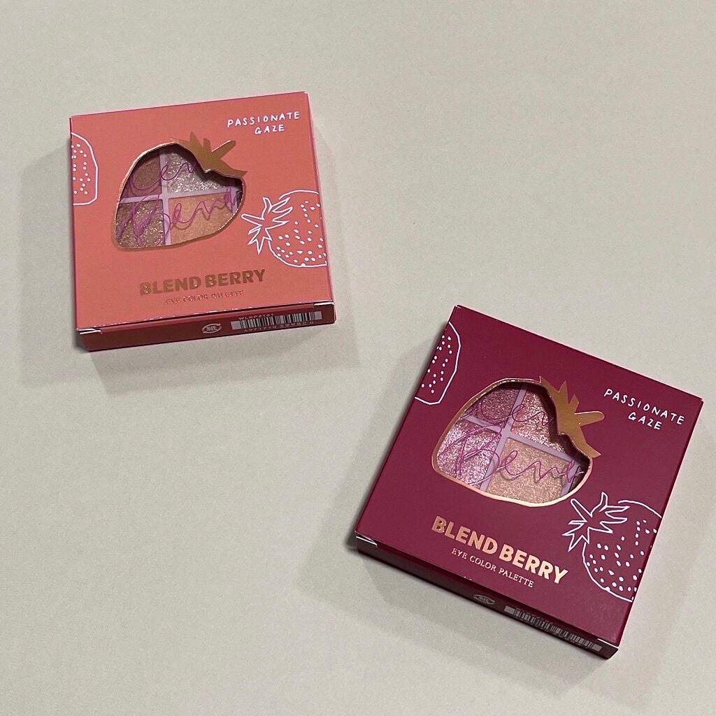 オーラクリエイション/BLEND BERRY/アイシャドウパレットを使ったクチコミ(1枚目)