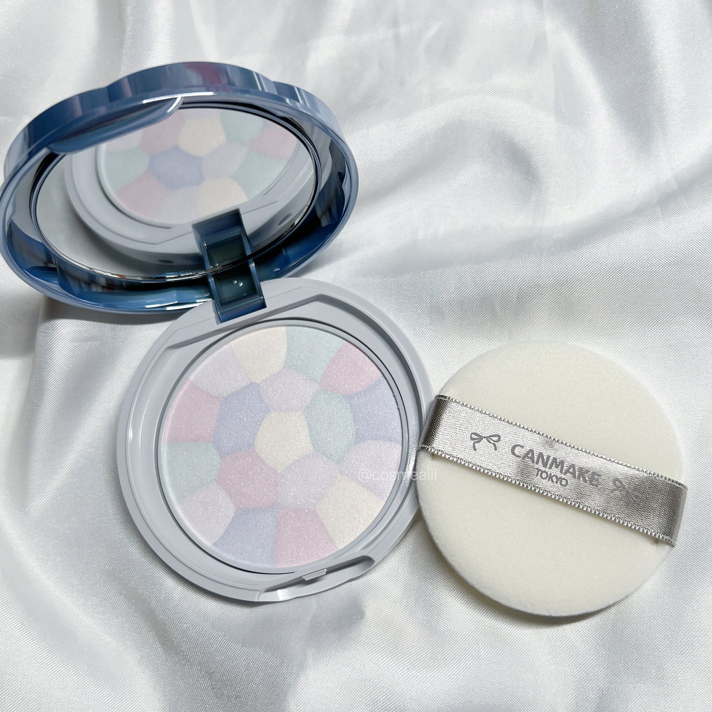 グロウフルールチークス(ブレンドタイプ)/キャンメイク/パウダーチークを使ったクチコミ(4枚目)