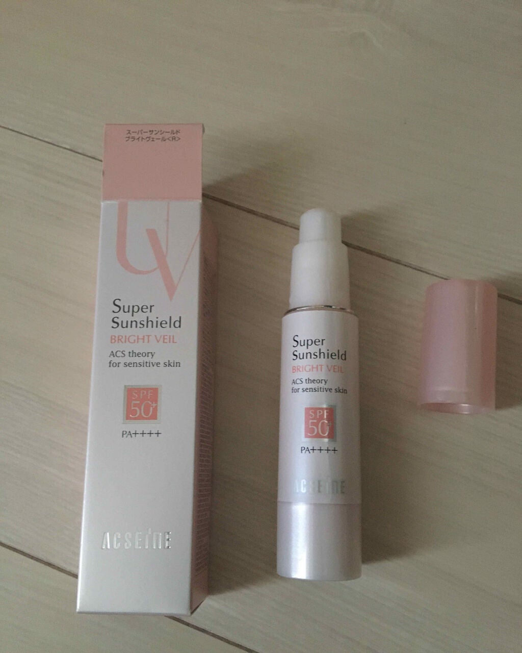 スーパーサンシールド ブライトヴェール<R>/ACSEINE/日焼け止め・UVケアを使ったクチコミ(1枚目)