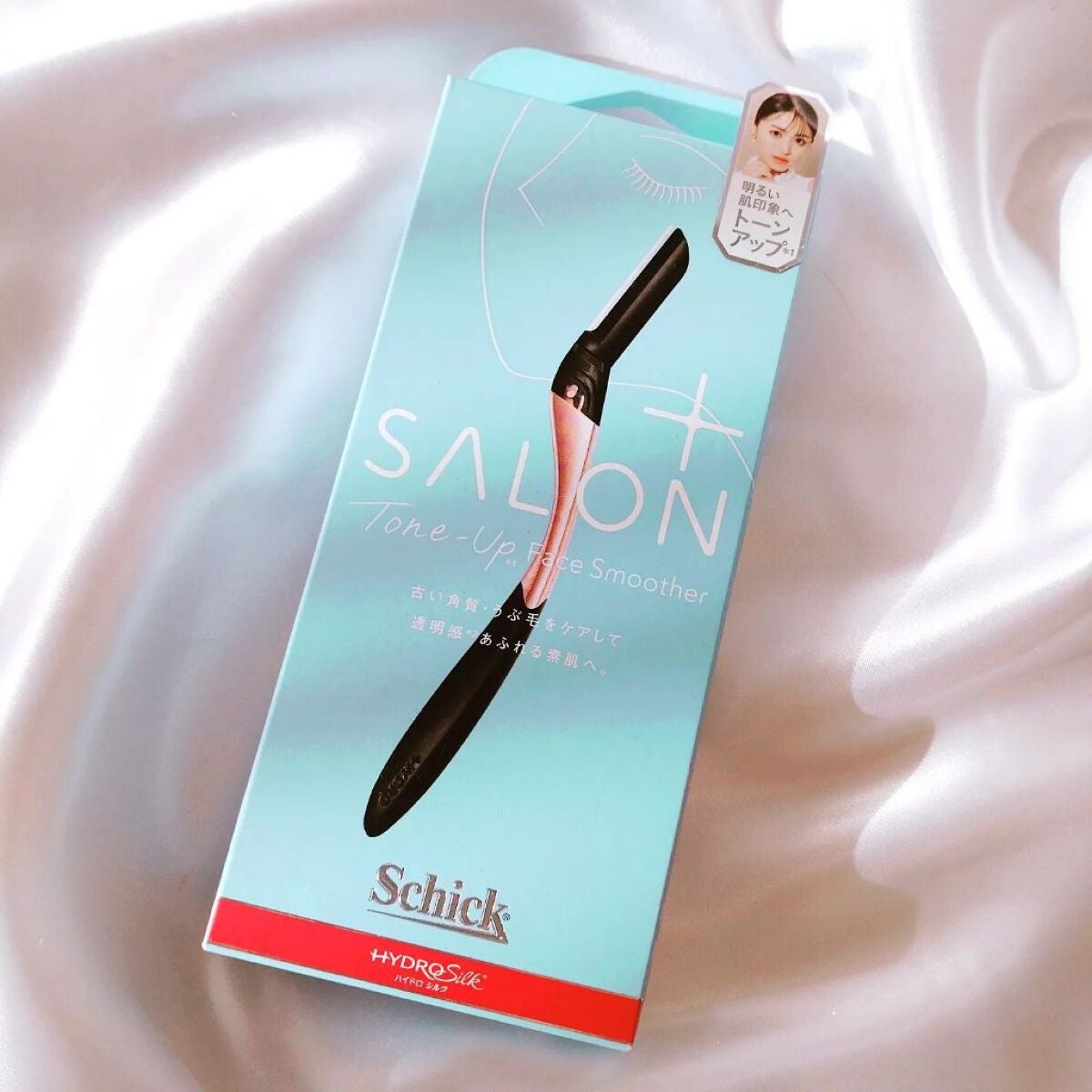 サロンプラス トーンアップ フェイススムーサー ホルダー(刃付き)/サロンプラス/シェーバーを使ったクチコミ(2枚目)