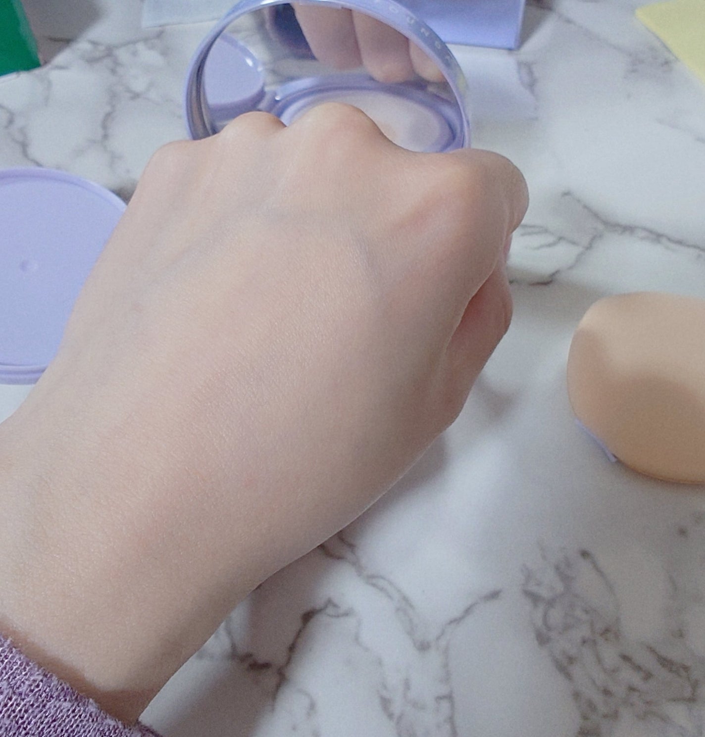 ハイパーメッシュファンデーション/LUNA/クッションファンデーションを使ったクチコミ(4枚目)