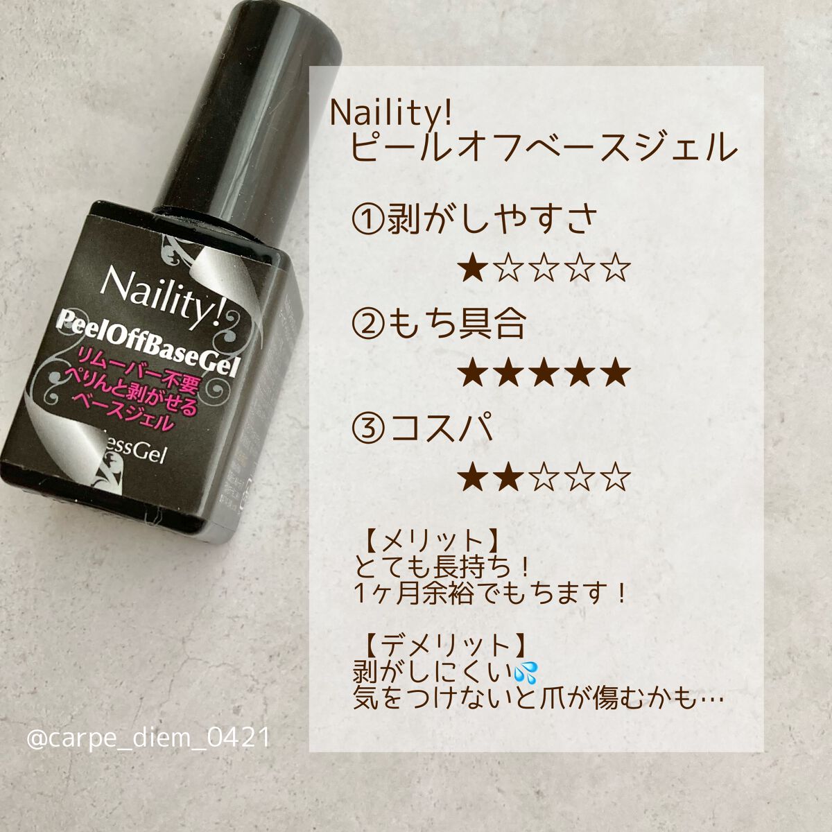 ペロリン/ネイル工房/ジェルネイルを使ったクチコミ（2枚目）