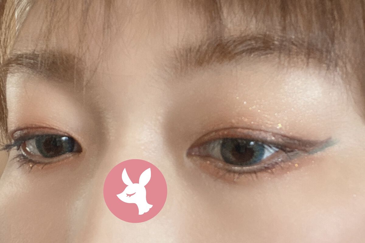 ニューアンビエンスカラーアイライナー インフィニット/hince/リキッドアイライナーを使ったクチコミ（3枚目）