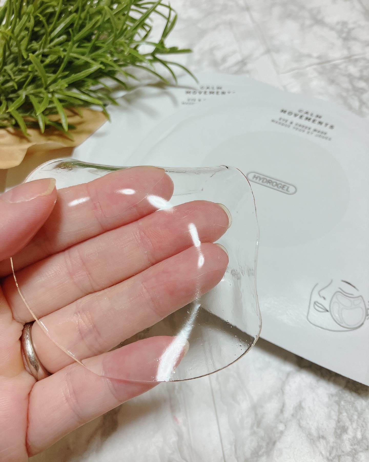 カーム ムーブメンツ アイアンドチーク マスク/SUPEREGG /シートマスク・パックを使ったクチコミ（2枚目）