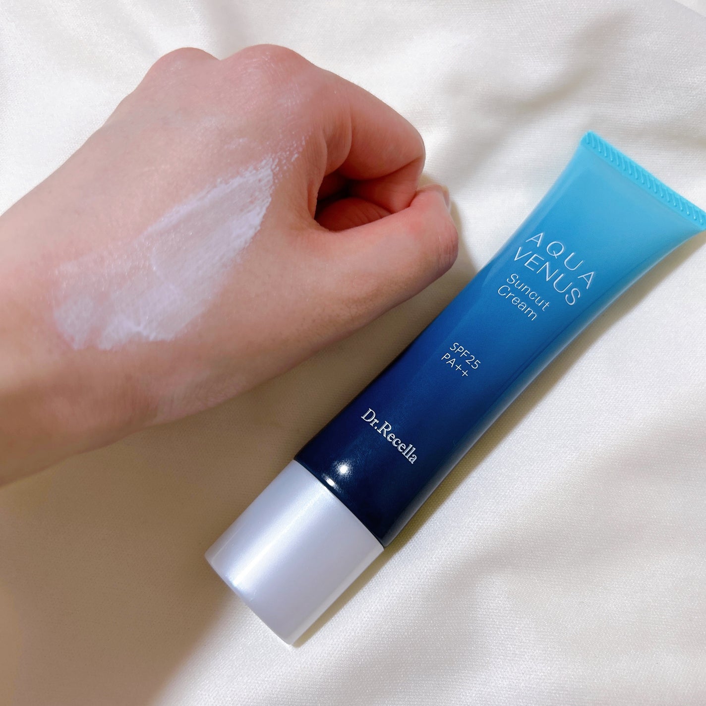 サンカットクリーム/アクアヴィーナス/日焼け止めクリームを使ったクチコミ(4枚目)