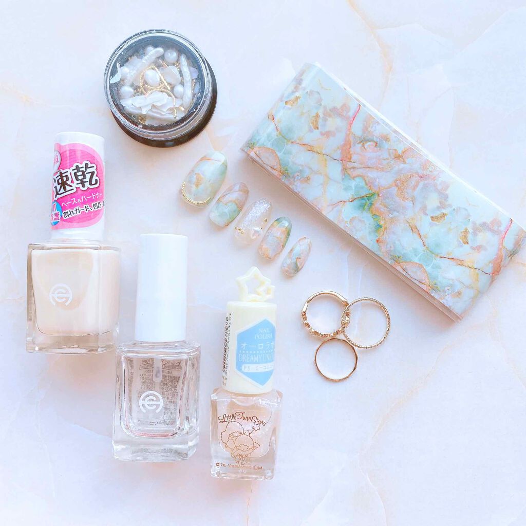 AC ネイル フィックス グロッシー トップコート/AC MAKEUP/ネイルトップコートを使ったクチコミ（2枚目）