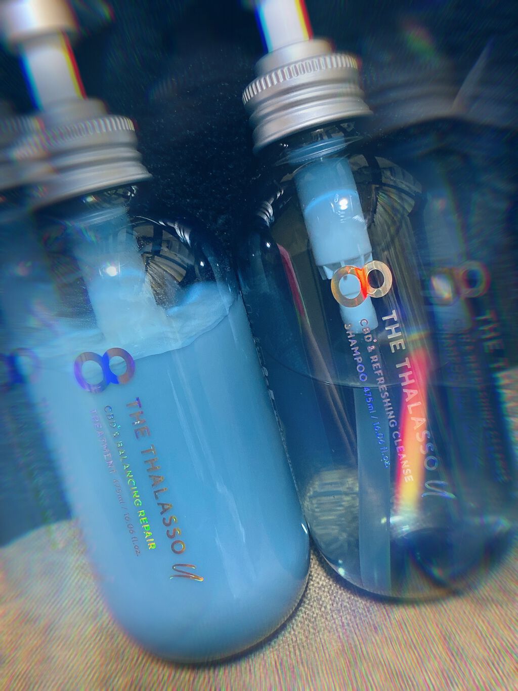 エイトザタラソ ユー CBD＆リフレッシング クレンズ 美容液シャンプー／CBD＆バランシング ダメージリペア 美容液ヘアトリートメント/エイトザタラソ/市販シャンプーを使ったクチコミ（1枚目）