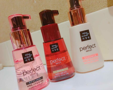 パーフェクト セラム オリジナル/miseenscene/ヘアオイルを使ったクチコミ(1枚目)