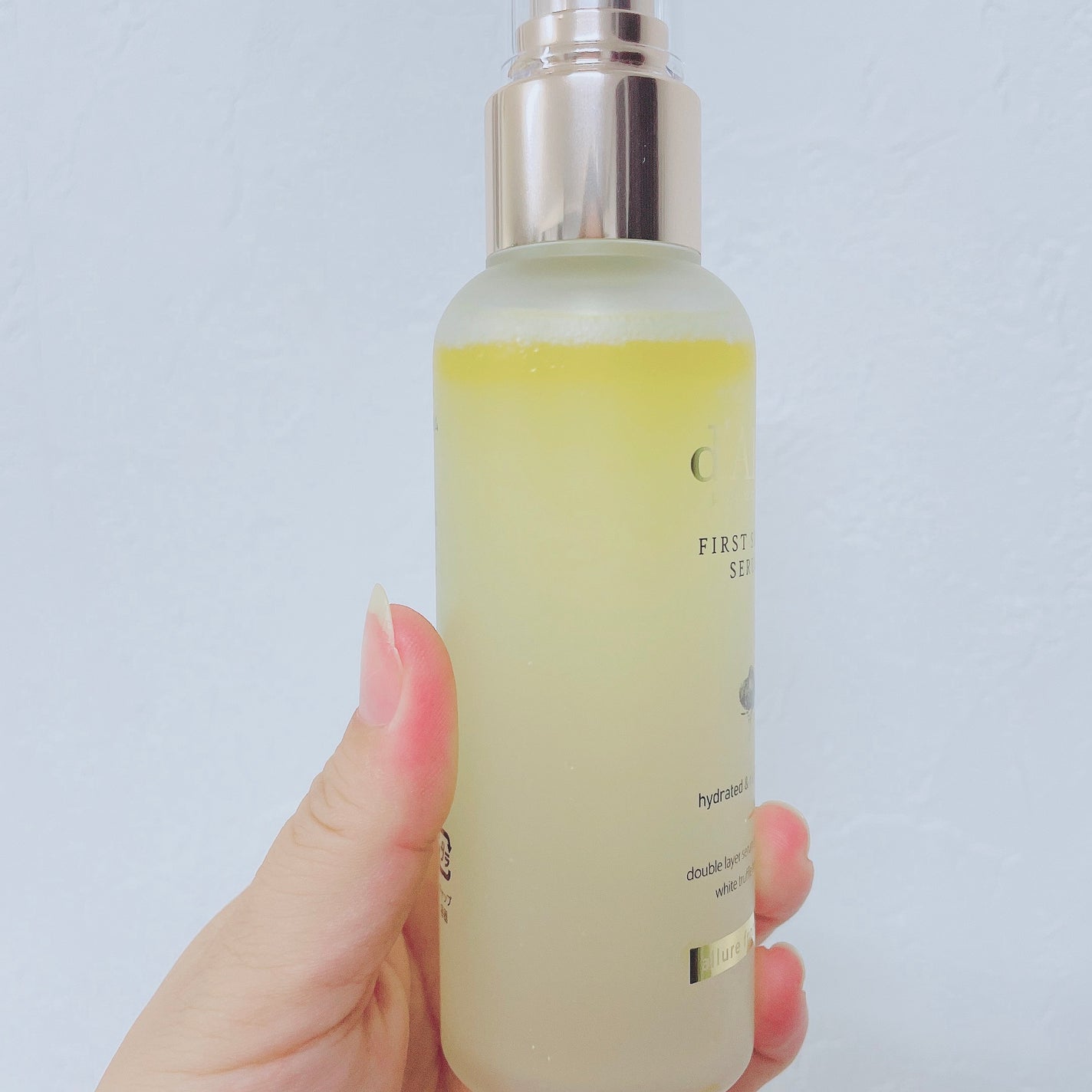 ダルバ ホワイトトリュフファーストスプレーセラム/ダルバ/ミスト状化粧水を使ったクチコミ(4枚目)