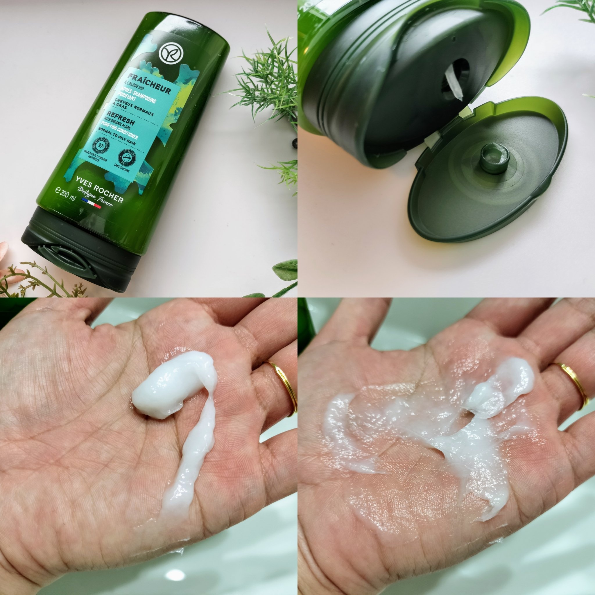 ヘルシースカルプシャンプー/コンディショナー〈ピュアリフレッシュ〉/イヴ・ロシェ/市販シャンプーを使ったクチコミ（3枚目）