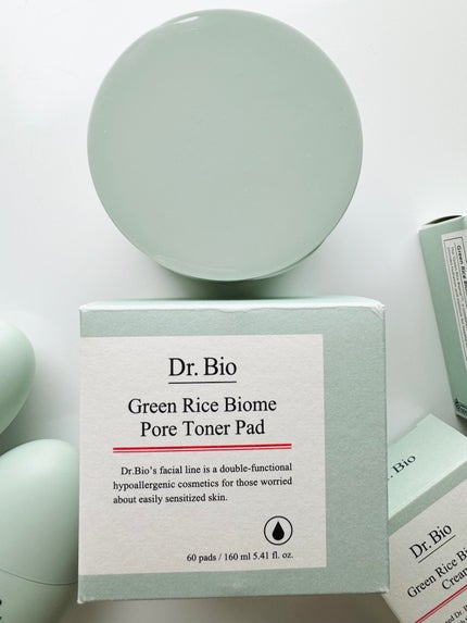 緑米バイオーム™トーンアップ毛穴トナーパッド/Dr.Bio/トナーパッドを使ったクチコミ(1枚目)