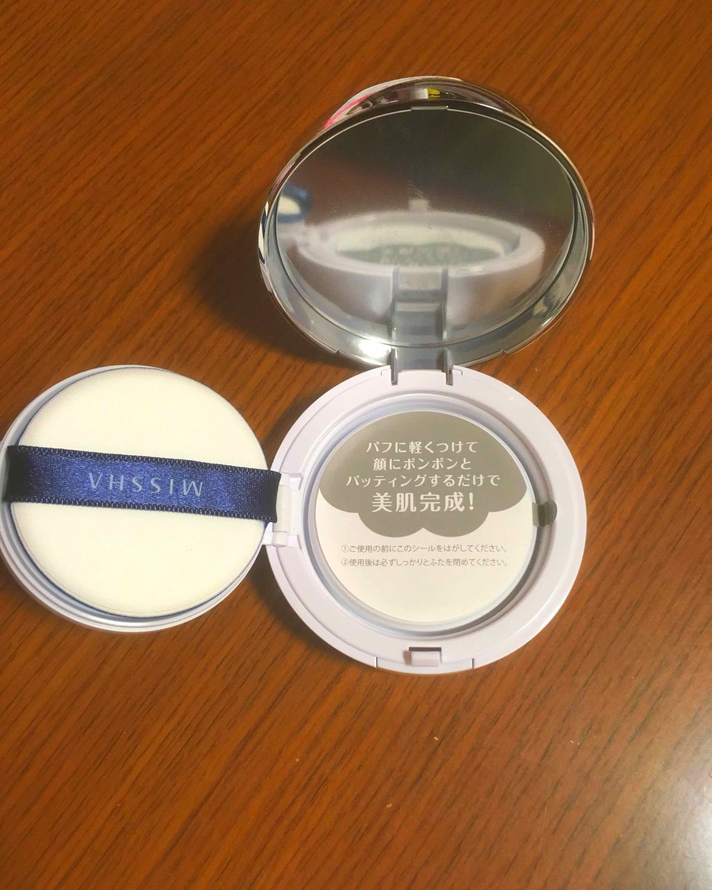 M クッションファンデーション(マット)/MISSHA/クッションファンデーションを使ったクチコミ（2枚目）