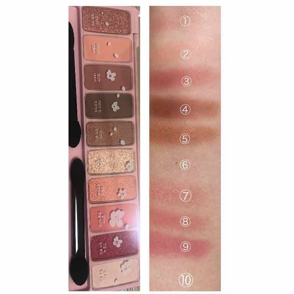 プレイカラー アイシャドウ/ETUDE/アイシャドウパレットを使ったクチコミ(2枚目)