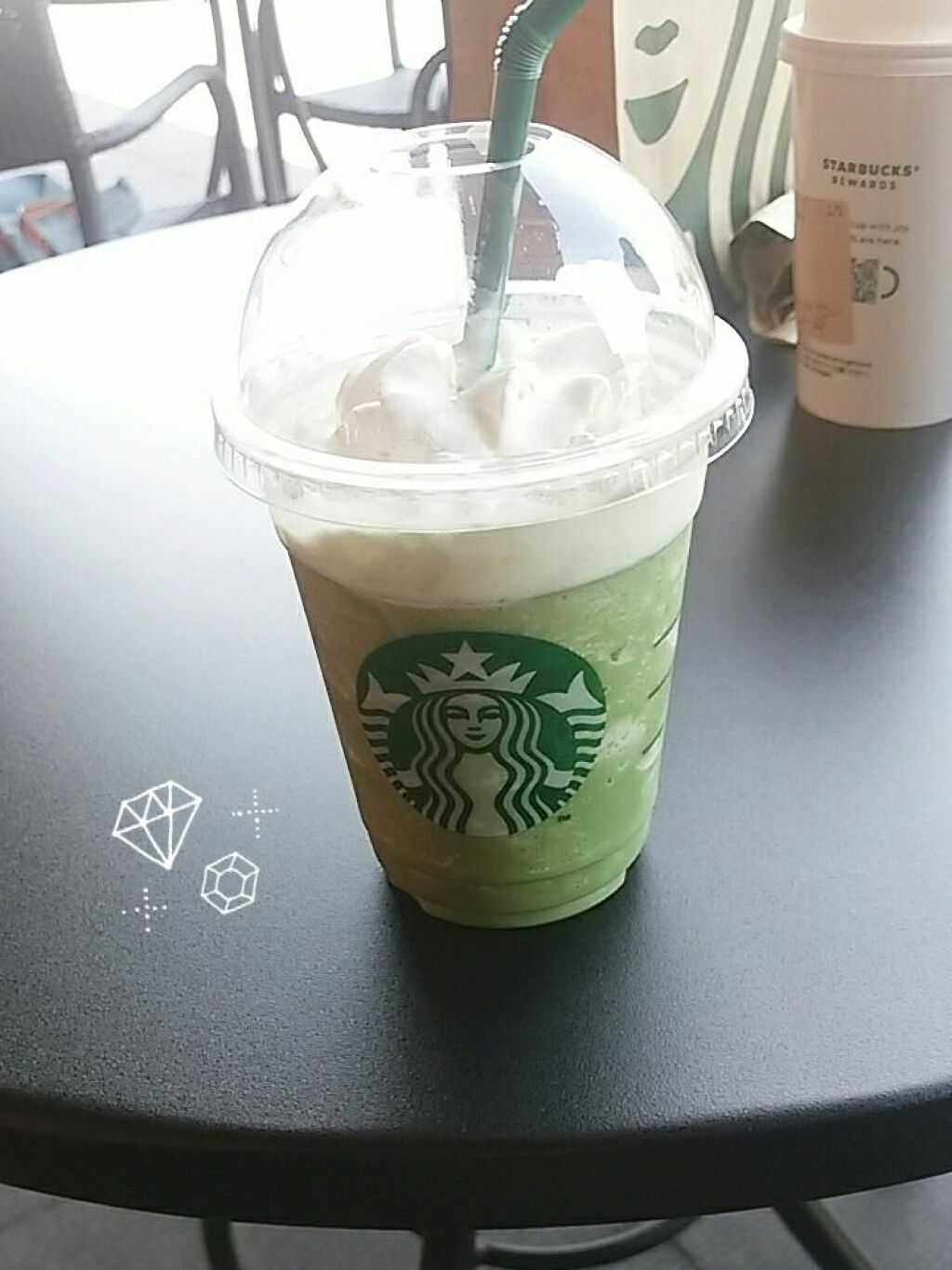 무라트(みゅら)🇰🇷🐼🐬 on LIPS 「今日友達に誕プレ返す日で何がいい?って聞いたらスタバ行きたい!..」(1枚目)