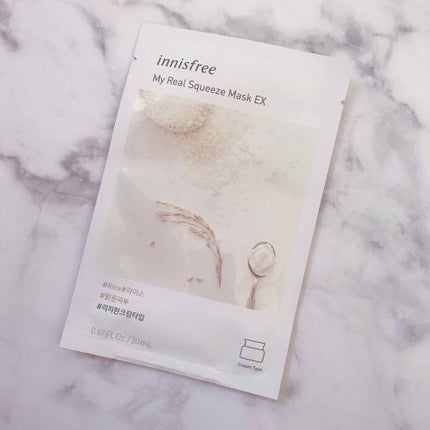 マイリアル スクイーズ マスクシート/innisfree/シートマスク・パックを使ったクチコミ(1枚目)