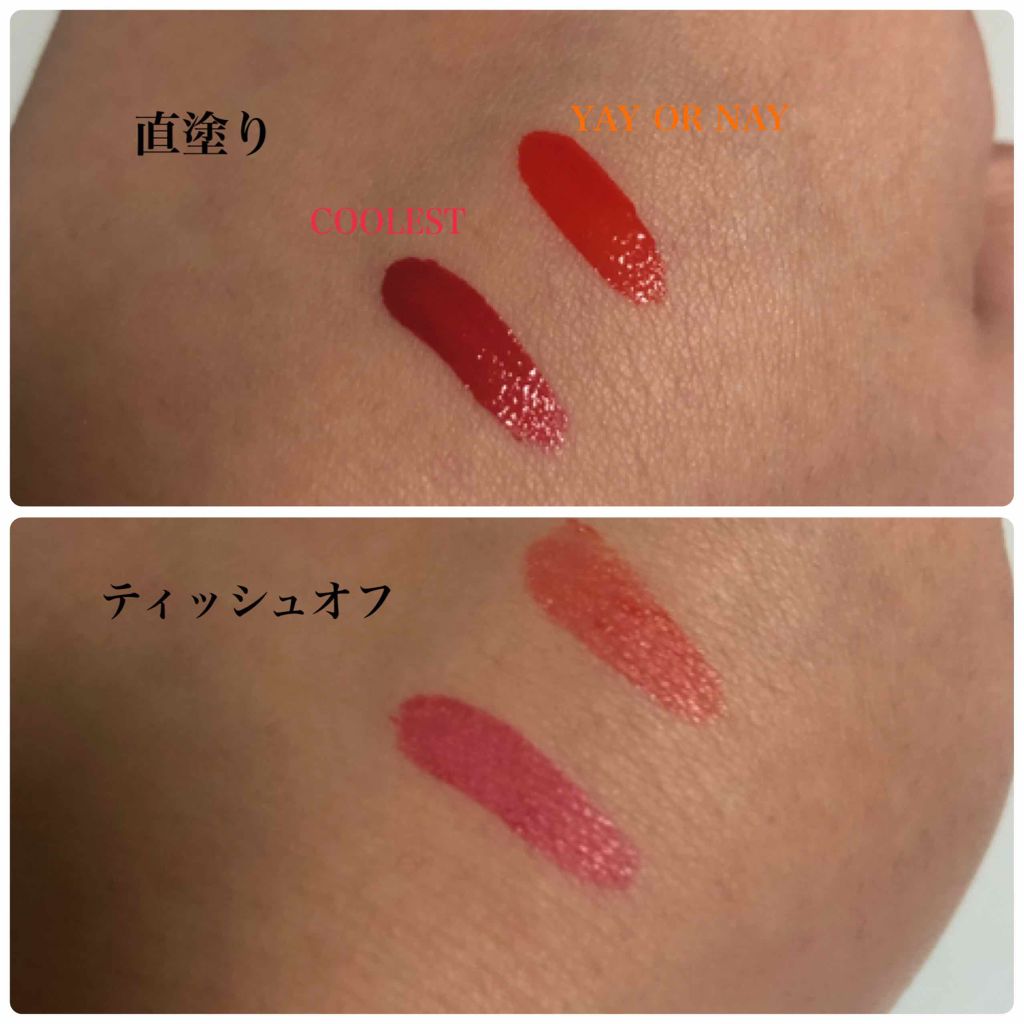 3CE TATTOO LIP TINT/3CE/リップグロスを使ったクチコミ(3枚目)