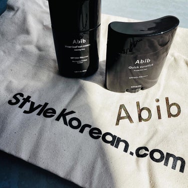 Abib   ハートリーフサンエッセンスのクチコミ「.

@stylekorean_japan 

　　スタコリマニア〰️( ᵒ̴̶̷̤◦ᵒ̴̶̷.....」（1枚目）