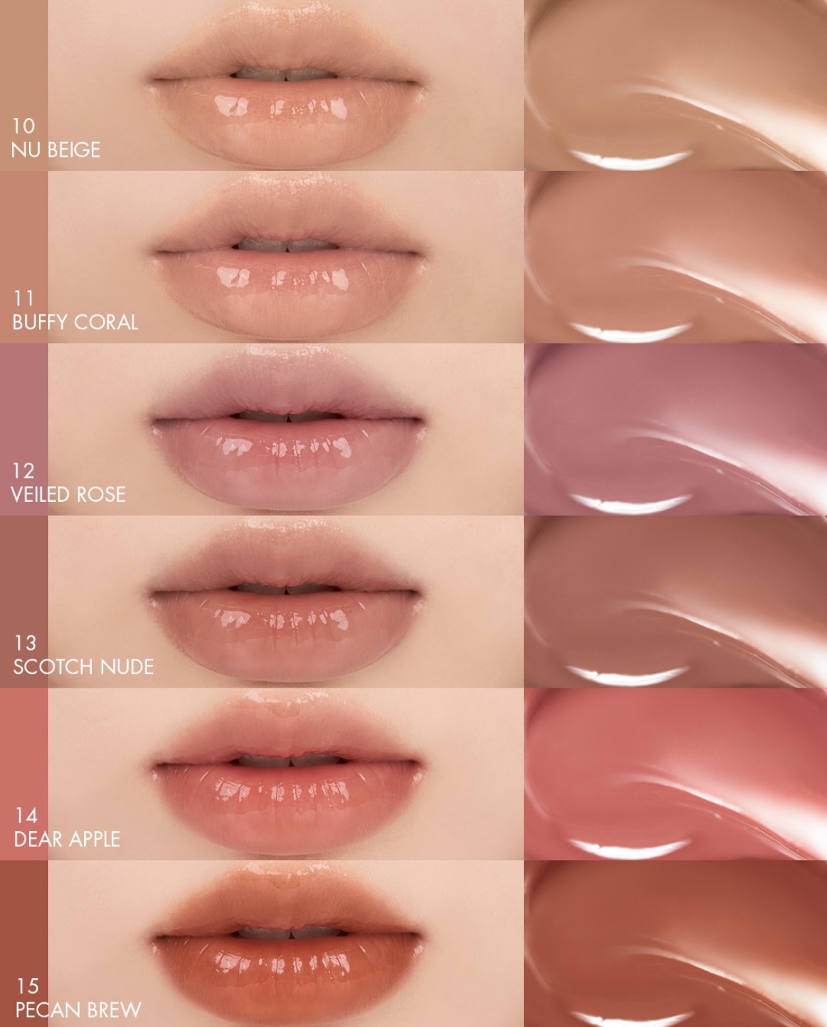 グラスティングメルティングバーム/rom&nd/リップバームを使ったクチコミ（3枚目）