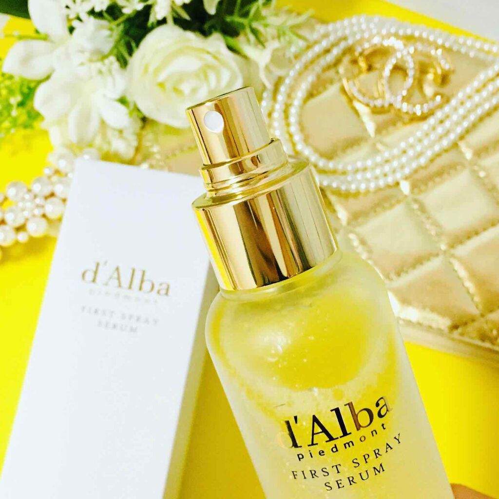 ダルバ ホワイトトリュフファーストスプレーセラム/ダルバ/ミスト状化粧水を使ったクチコミ（3枚目）