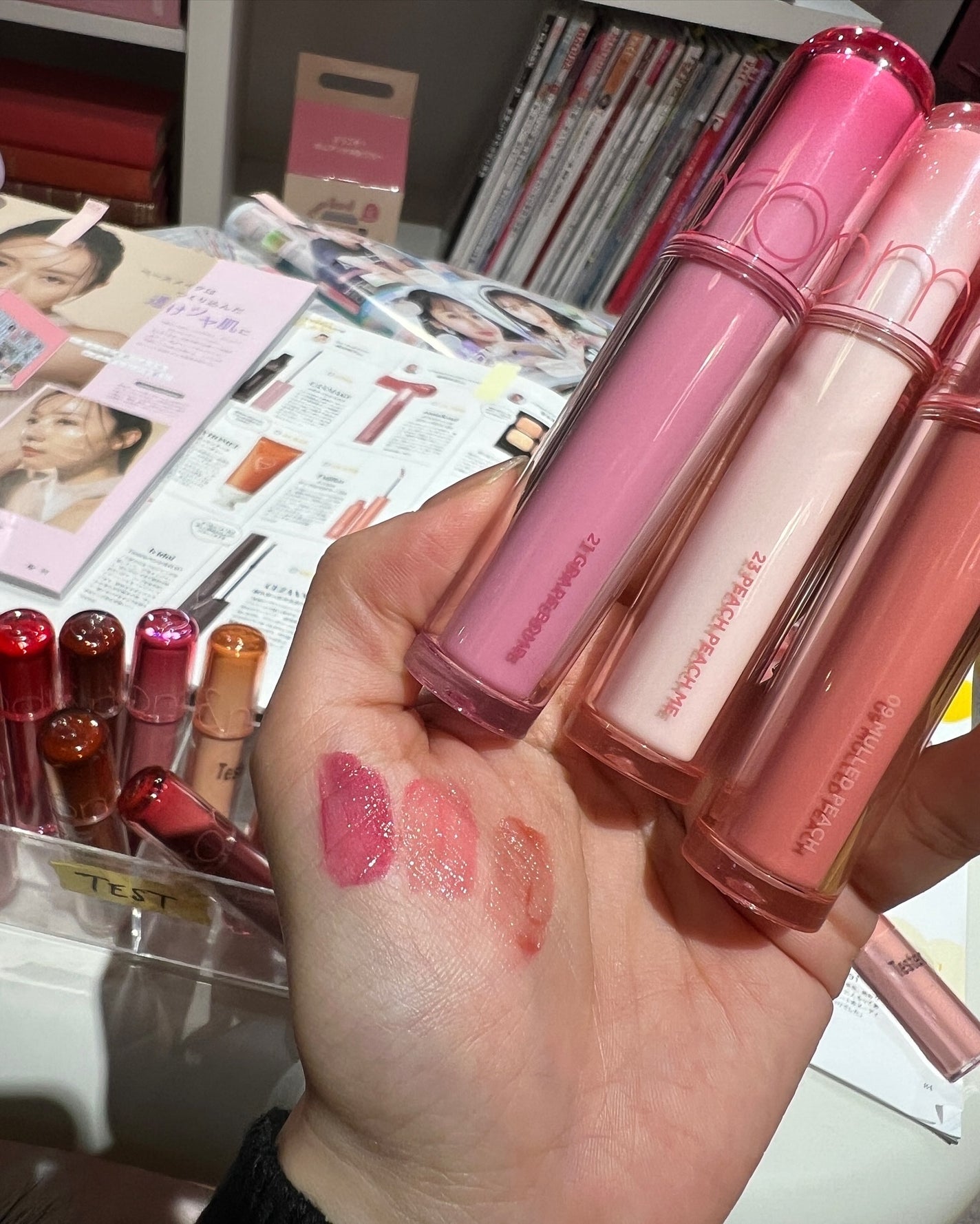 ザ ジューシーラスティングティント/rom&nd/リップティントを使ったクチコミ(1枚目)