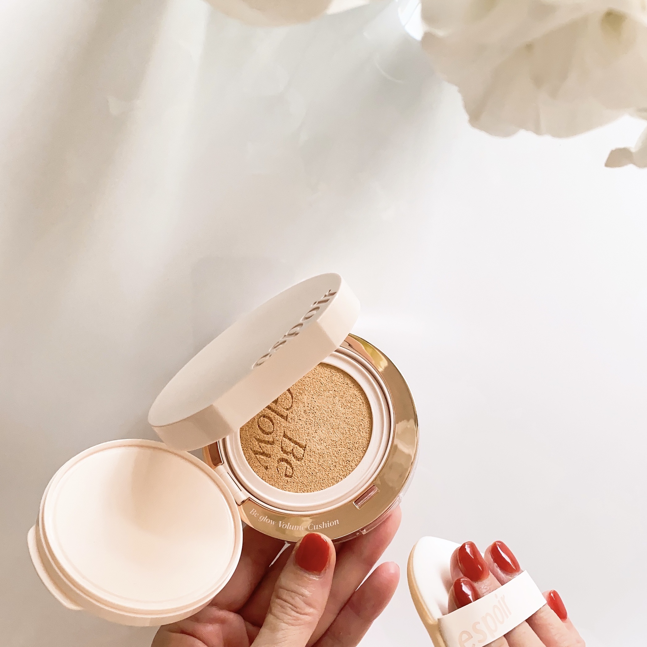 エスポア ビーグロー ボリュームクッション/espoir/クッションファンデーションを使ったクチコミ（1枚目）