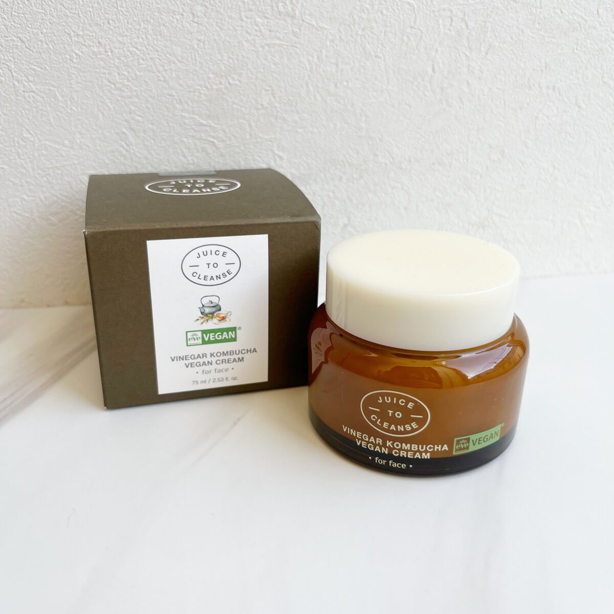 ビネガー コンブチャヴィーガン クリーム/JUICE TO CLEANSE/フェイスクリームを使ったクチコミ（1枚目）